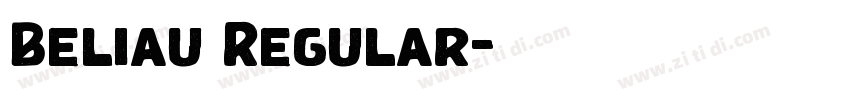 Beliau Regular字体转换 Beliau Regular字体转换